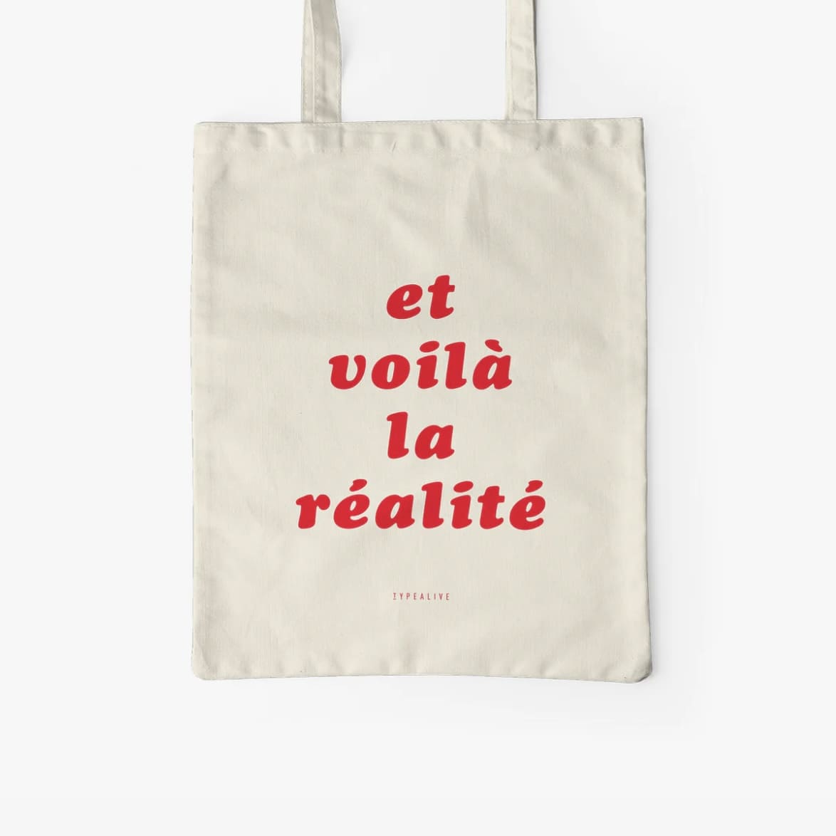 Jutebeutel mit Aufdruck, typealive