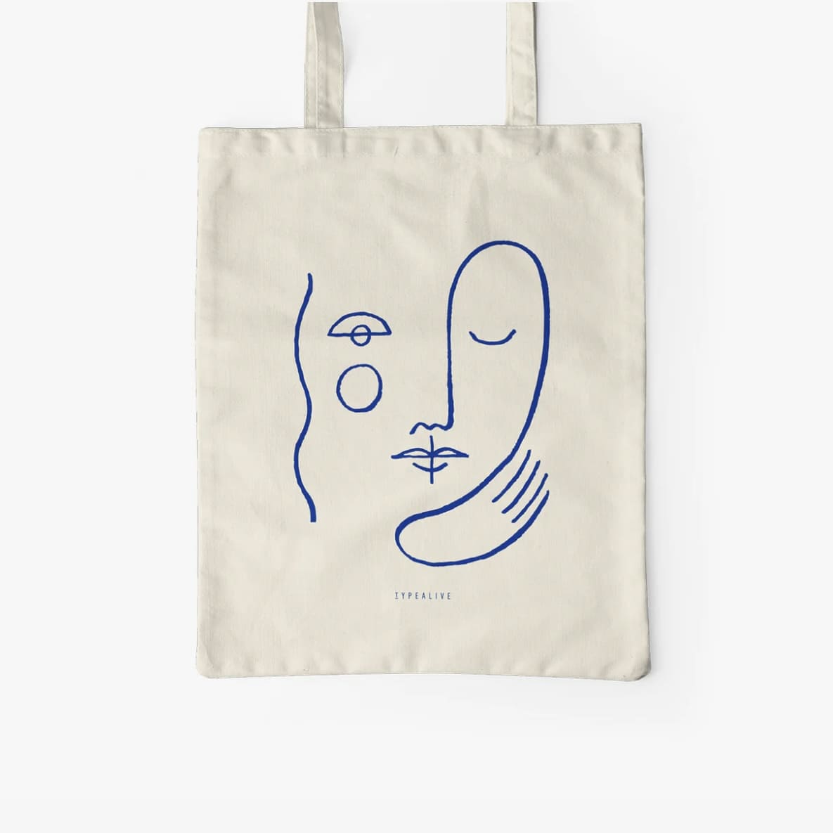 Tote Bag Tasche „faces“, typealive