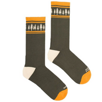 Socken „Wood Vibes“, Größe 36-40, Roadtyping