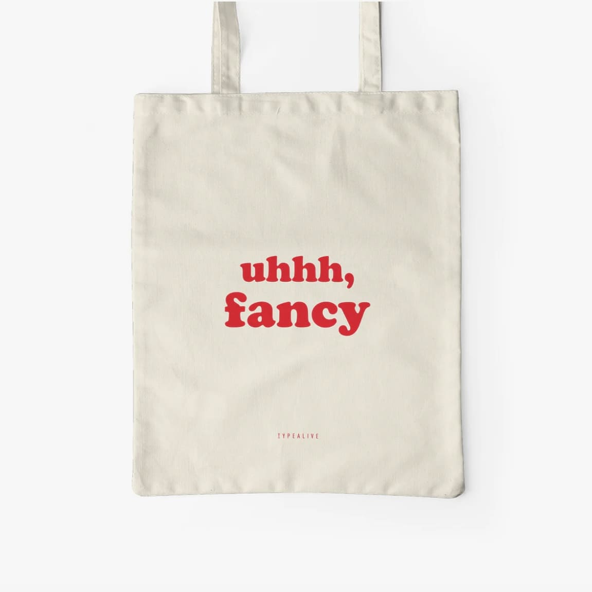 Jutebeutel mit Aufdruck, typealive