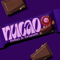 Nucao Crisp&crunch Riegel, the nu+company