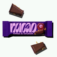 Nucao Crisp&crunch Riegel, the nu+company