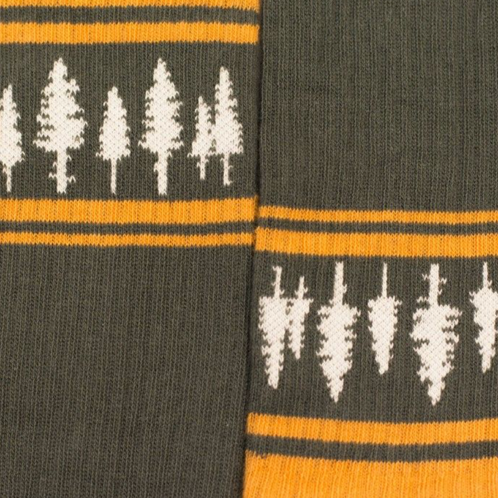 Socken „Wood Vibes“, Größe 36-40, Roadtyping