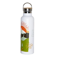 Trinkflasche/ Thermosflasche „Mountain Adventure“, Roadtyping