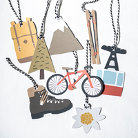 Geschenkanhänger Set „Berg“, Roadtyping