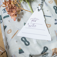 Geschenkanhänger Set „Berg“, Roadtyping
