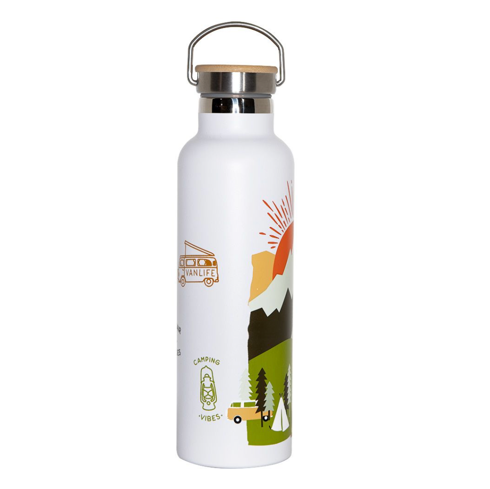 Trinkflasche/ Thermosflasche „Mountain Adventure“, Roadtyping