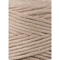 Makramee Flechtkordel/ Garn/ Schnur Sand 3MM 100M (330g), Bobbiny