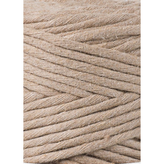 Makramee Flechtkordel/ Garn/ Schnur Sand 3MM 100M (330g), Bobbiny
